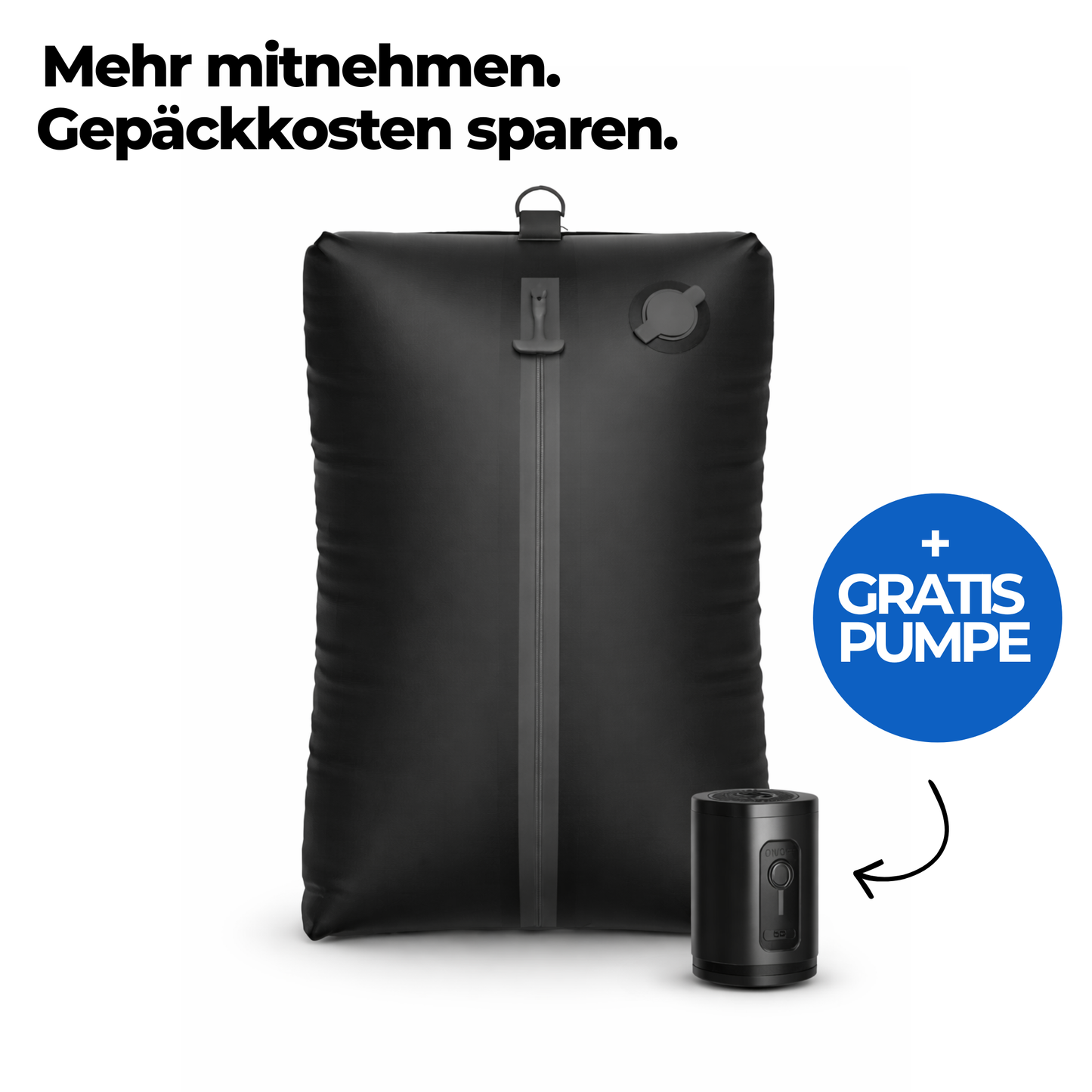 Neujahrs Angebot - 2 Vakuum Beutel + GRATIS Pumpe